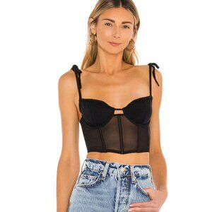 KAT the Label Femme Bustier in Black | Size M